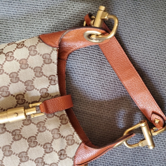 Gucci Piston Lock Jackie Hobo GG Canvas Mini - Picture 8 of 14